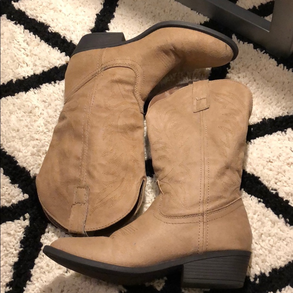 Light Brown Cowboy Boots